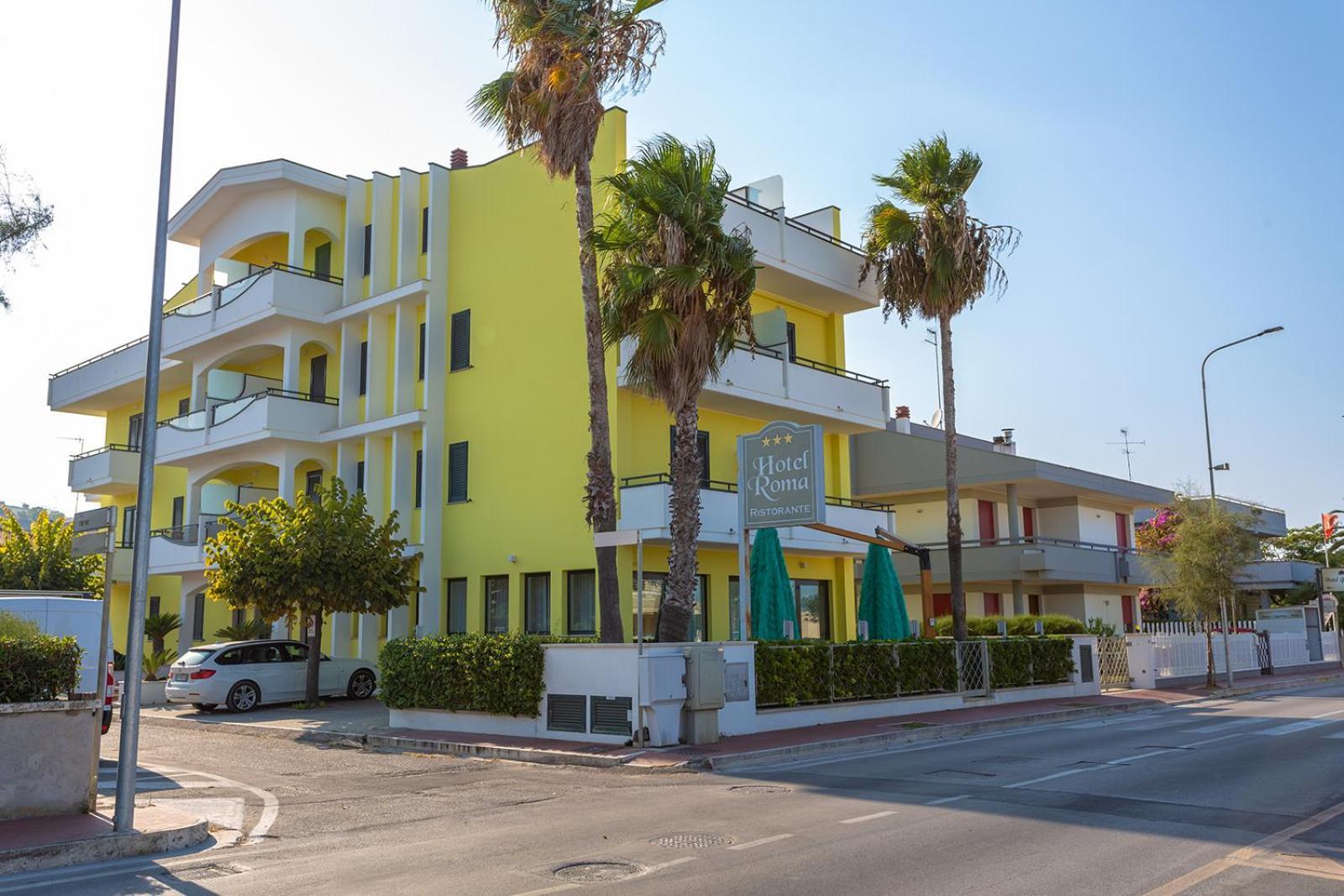 Hotel Roma Sul Mare Roseto Degli Abruzzi Esterno foto